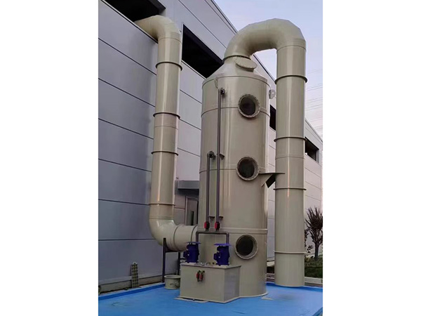 廢氣處理塔工程 廢氣塔 電機(jī)組