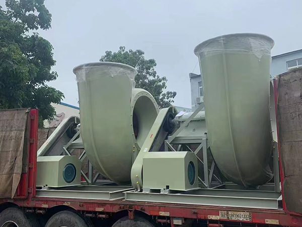 廢氣處理塔工程 廢氣塔 電機(jī)組